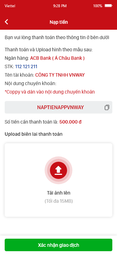 App tài chính
